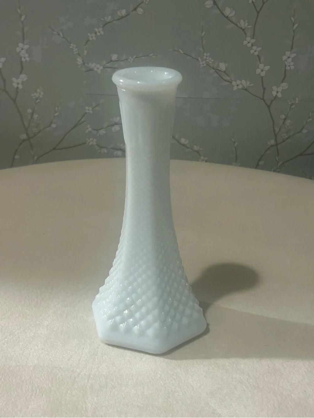 Vintage E. O. Brody Milk Glass Bud Vase- #175